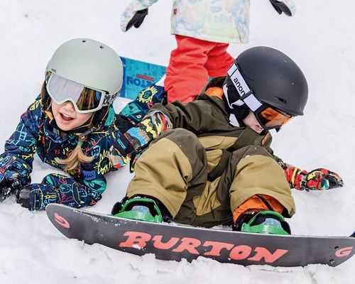 Snowboarden mit 3-Jährigen